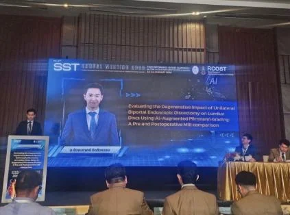 Research presentation in Khao Yai, Thailand · 2026, photograph 1