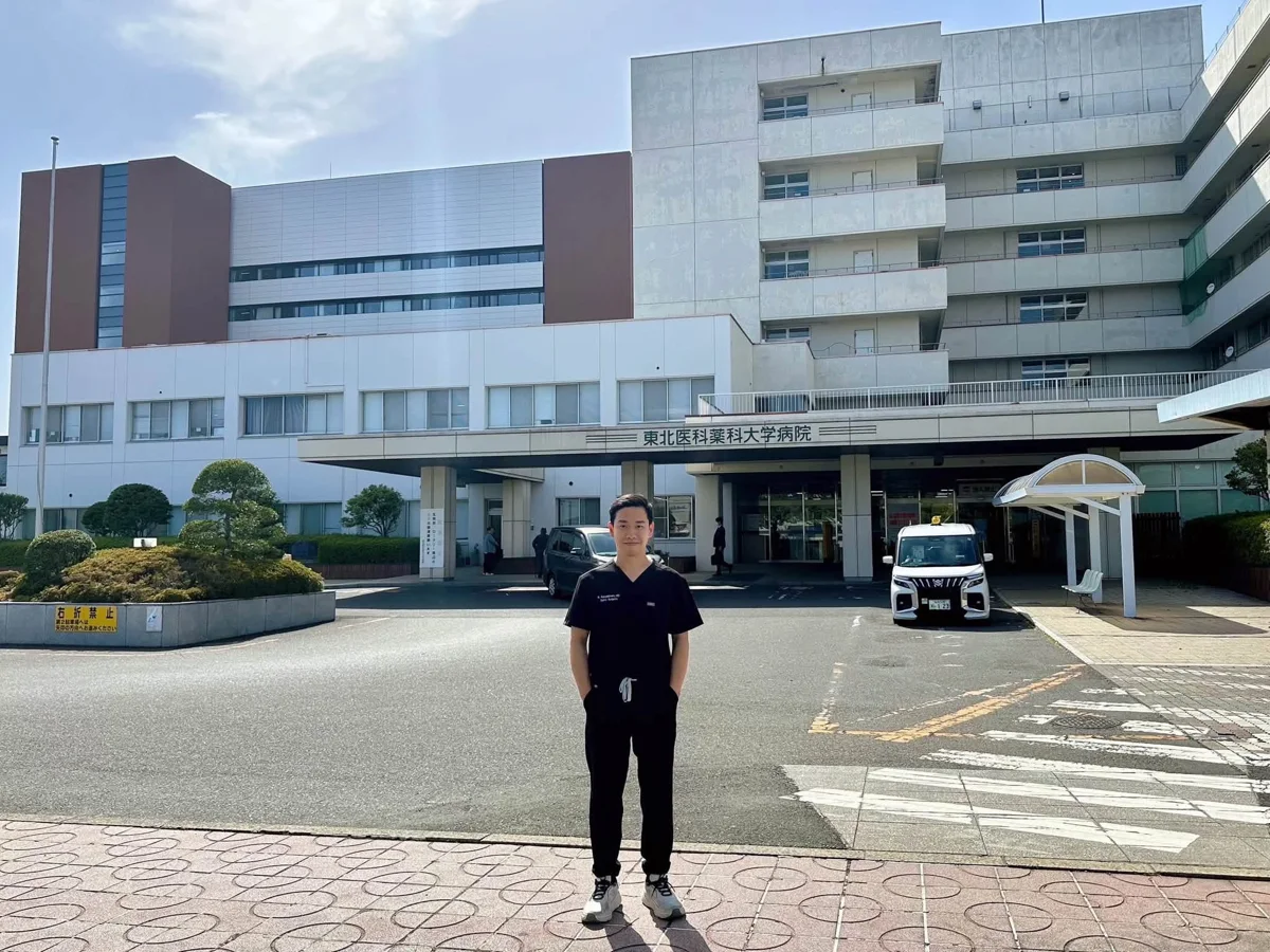 Tohoku Medical and Pharmaceutical University Hospital training photograph 2